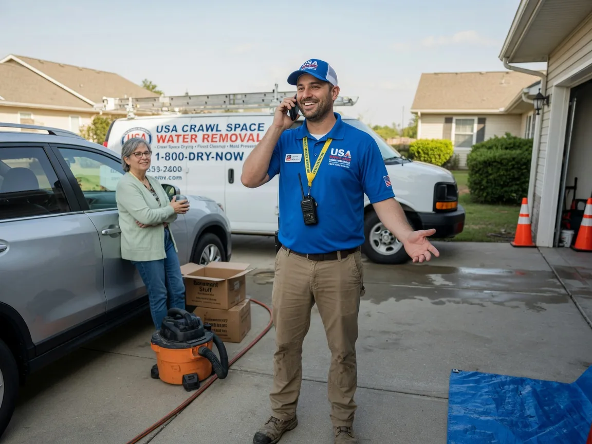 Crawl Space Water Removal Damascus, AR FAQs